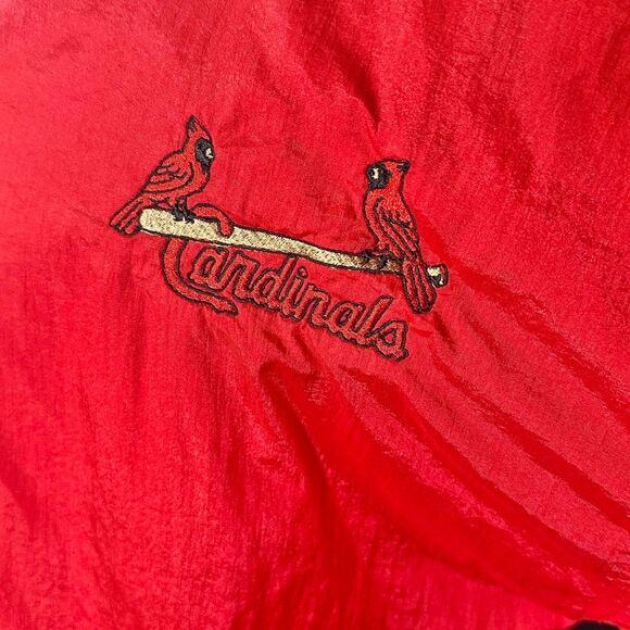 Vintage 90's St. Louis Cardinals Windbreaker Pullover - Picture 3 of 5